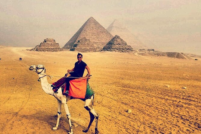 Full-Day Tour to Giza Pyramids, Memphis and Sakkara Step Pyramid - Exploring Giza Pyramids