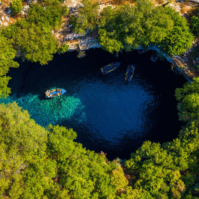 Full-day VIP Cruise & Tour to Kefalonia "2 in One" - Myrtos Beach