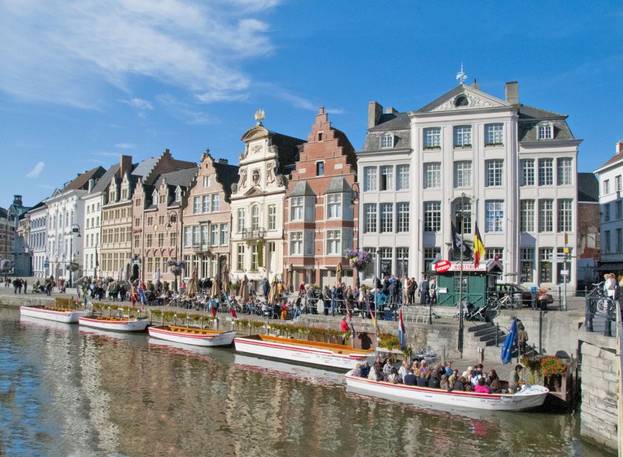 Ghent: 40 Minute Medieval Center Guided Boat Tour - Accessibility Information