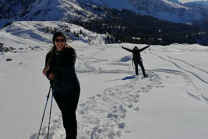Guided Snowshoeing Day to Discover the Dolomites - Observing Animal Tracks and Safety