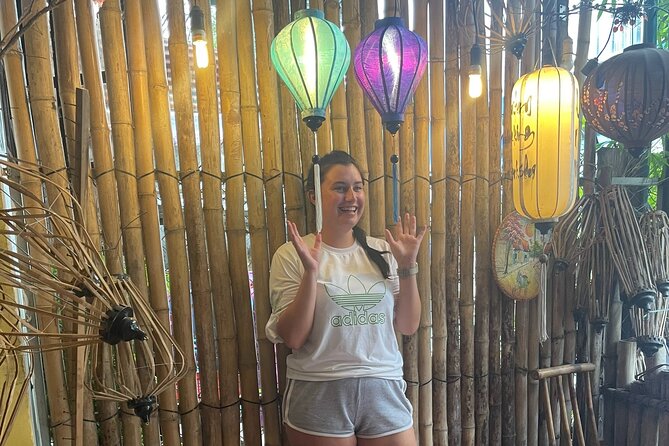 Hoi An Foldable Bamboo Silk Lantern and Evening Street Food Tour - Lantern-Making Experience