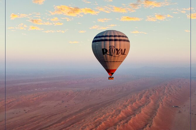 Hot Air Balloon Tour at Wahiba Sands - Booking Details