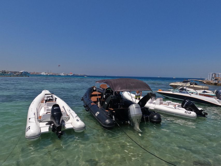 Hurghada: 4 Island Hopping Tour Dolphin, Snorkeling & Lunch - Pricing and Duration