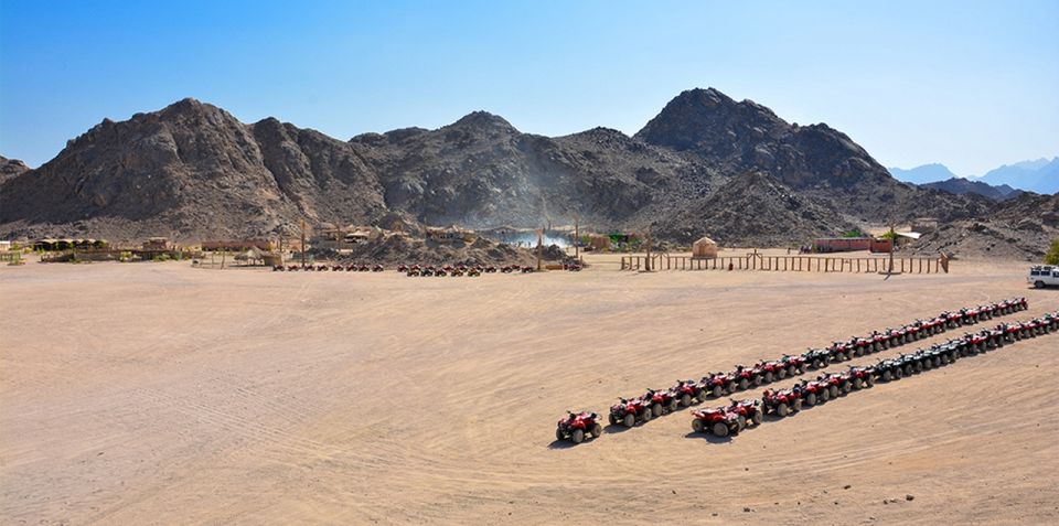 Hurghada: ATV Safari, Camel Ride, and Bedouin Village Tour - Booking Process