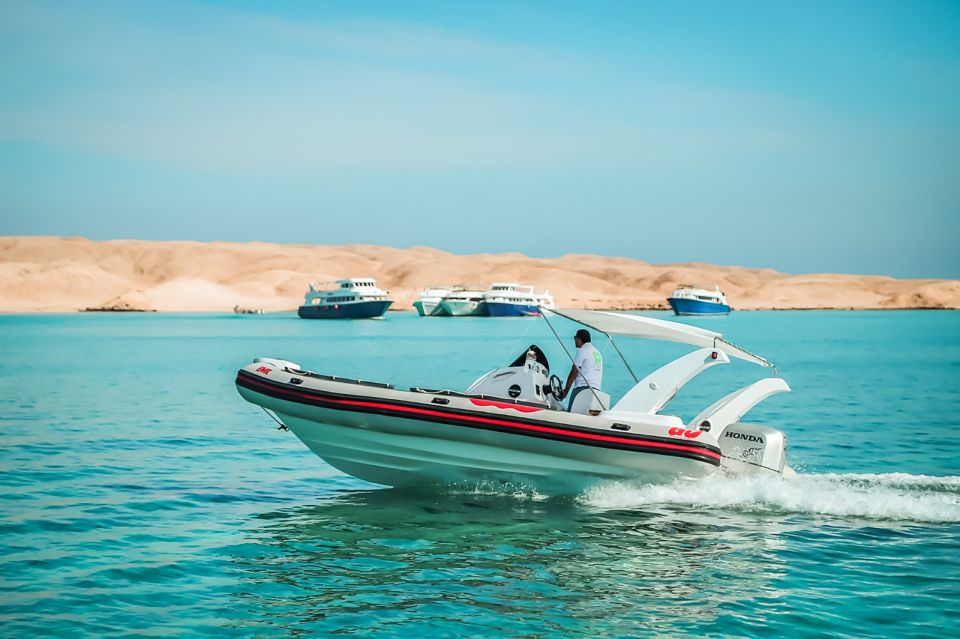 Hurghada: Orange Bay & Magawish Island Speedboat With Lunch - Snorkeling Experience