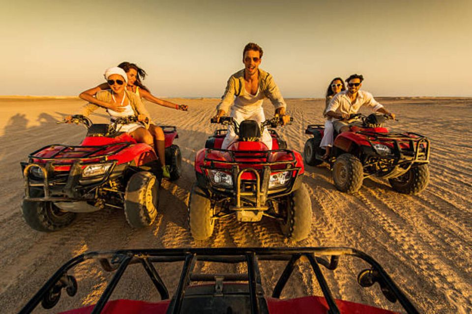 Hurghada: Sunset ATV Quad Tour With Dinner and Show - Highlights of the Tour