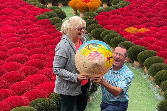 Incense Village Quang Phu Cau, Hat Making & Train Street Half Day - Logistics and Inclusions
