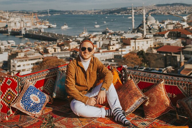 Istanbul Rooftop Photoshoot With Flying Dress - Getting to the Photoshoot Venue