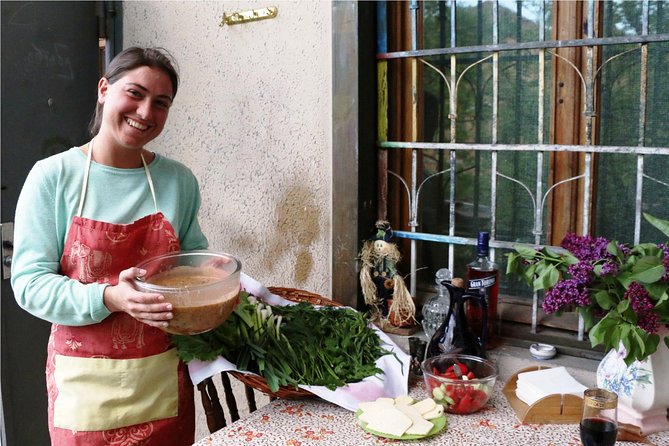 Join a Local for a Market Tour, Cooking Class and Meal in Her Tbilisi Home - Customizable Dining Options