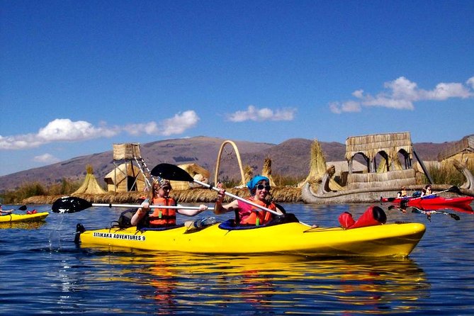 Kayaking to the Uros Floating Islands - Preparing for the Kayak Adventure