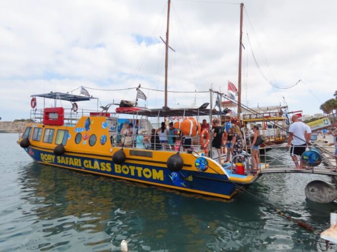 Kos Town: Glass-Bottom Boat Cruise With Swimming Stops - Participant Information
