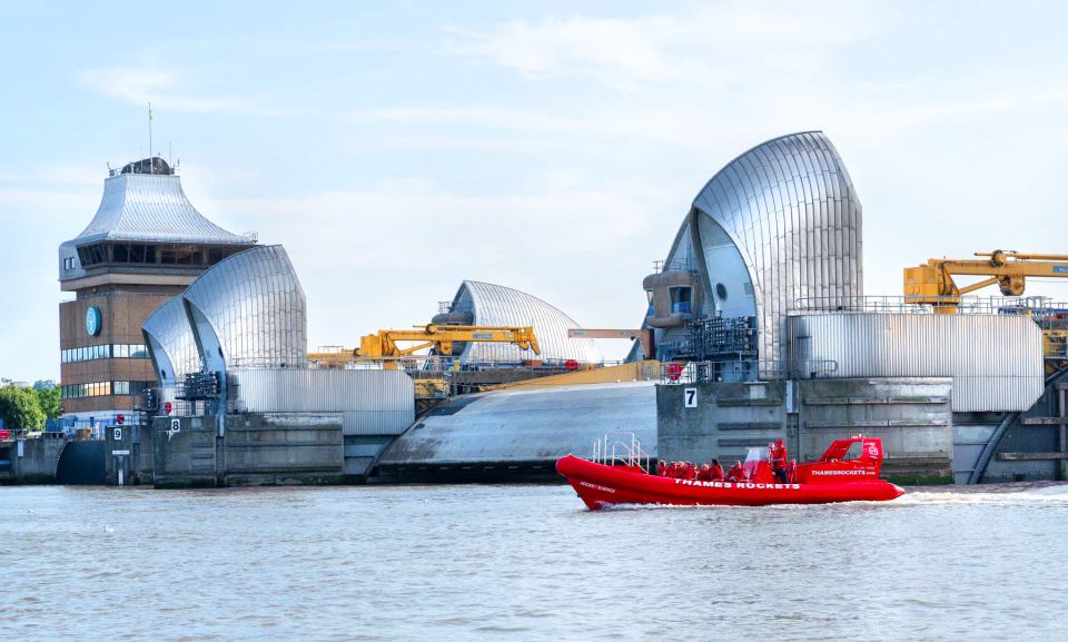 London: Break the Barrier Speed Boat Ride - Thames Barrier Tour Included