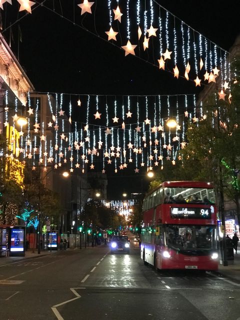 London: Magical Christmas Lights Walking Tour! - Historic Landmarks and Arcades