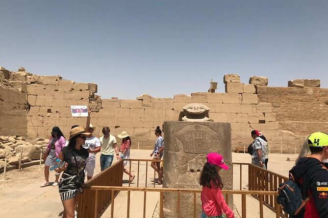 Luxor East & West Bank Private Full Day Tour - Admiring the Colossi of Memnon