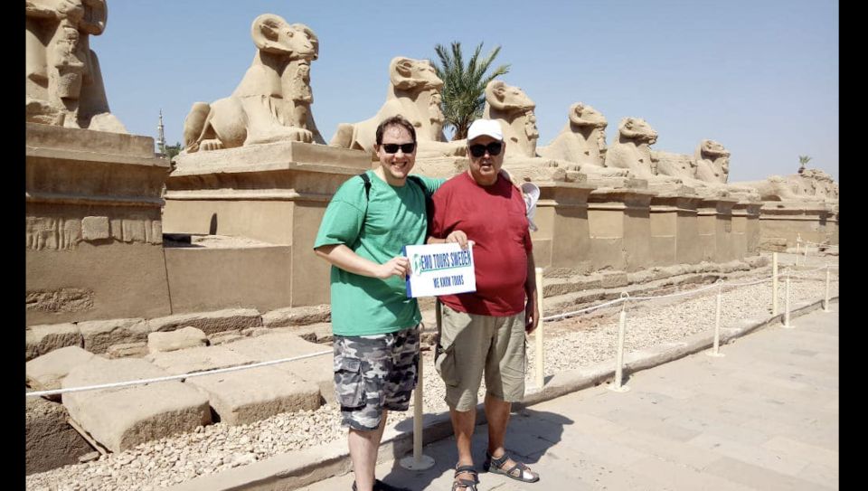 Luxor: Karnak and Luxor Temples Private Half-Day Tour - Participant Information