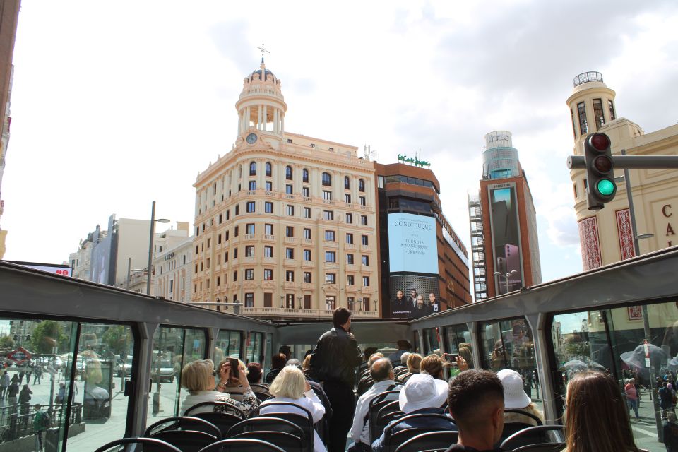 Madrid: Panoramic Open-Top Bus Day or Night Tour With Guide - Inclusions and Exclusions