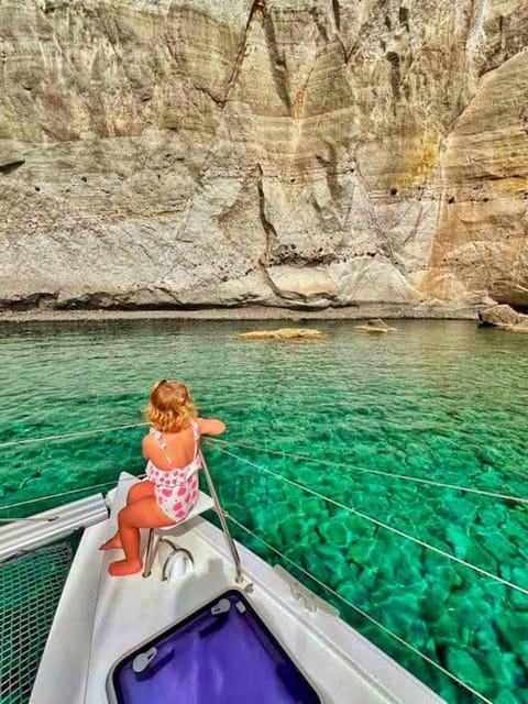 Milos: Full-Day Premium Catamaran Cruise Kleftiko & Polyegos - Departure and Return
