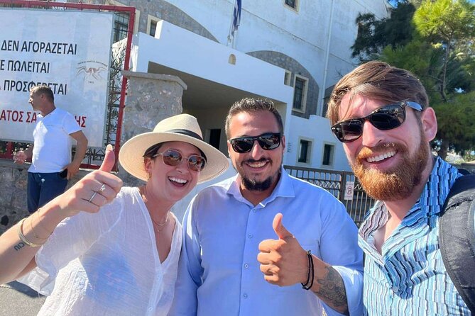 My Ultimate Full-Day Private Santorini Road Trip - Relaxing at Black Sand Beaches