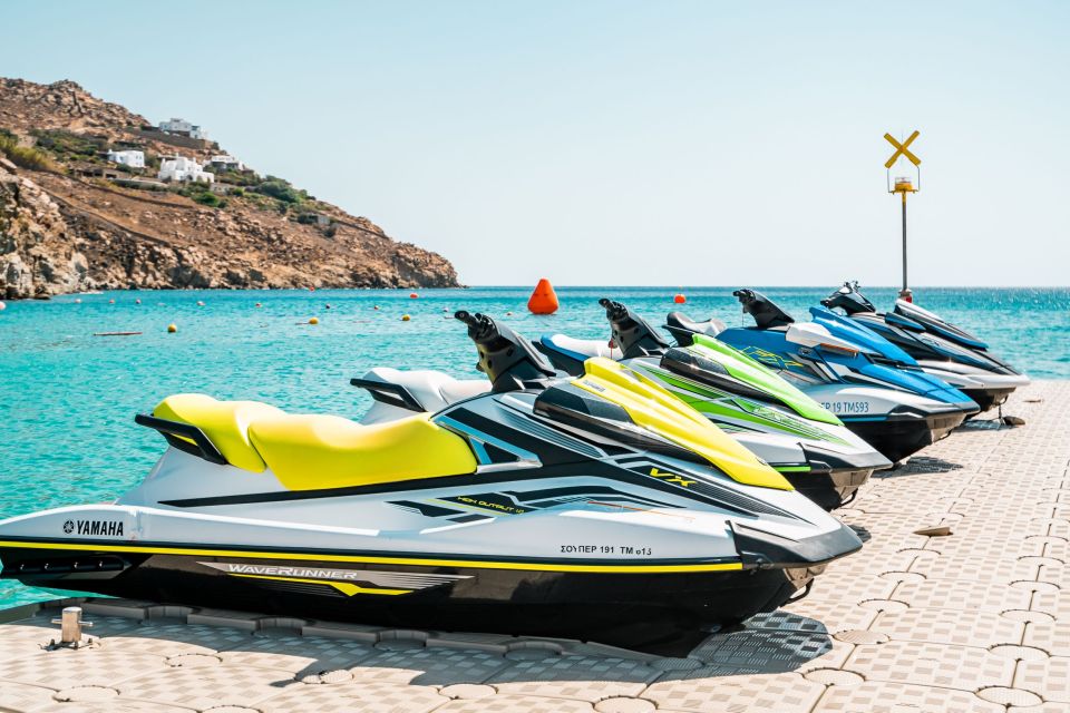 Mykonos: Super Paradise Beach Jet Ski, Canoe, & SUP Rental - Exploring Super Paradise Beach