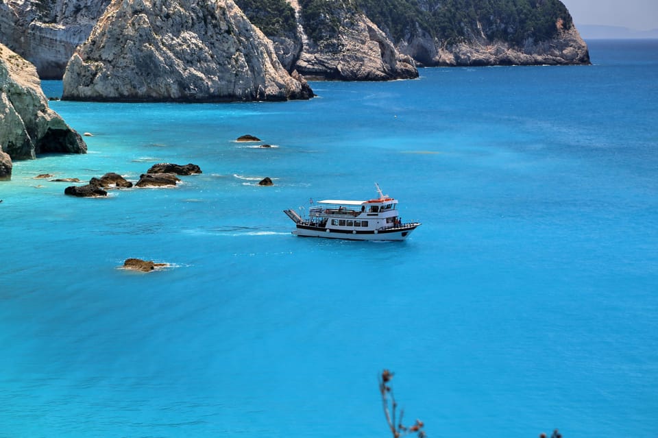 NYDRI: Cruise to Egremni, Porto Katsiki, Agiofili of Lefkada - Swimming Opportunities