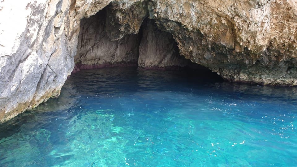 Paleokastritsa: Kasteli, Blue Caves, & Limni Beach Boat Trip - Booking and Availability