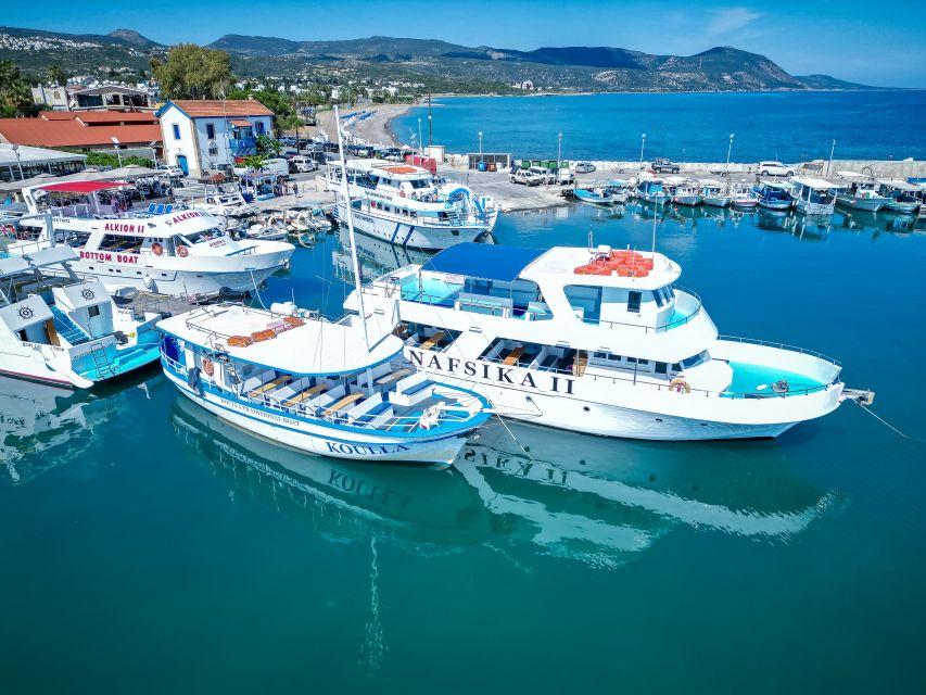 Paphos/Akamas: Blue Lagoon Bus & Boat Tour With Water Slide - Scenic Drive Around Akamas Peninsula