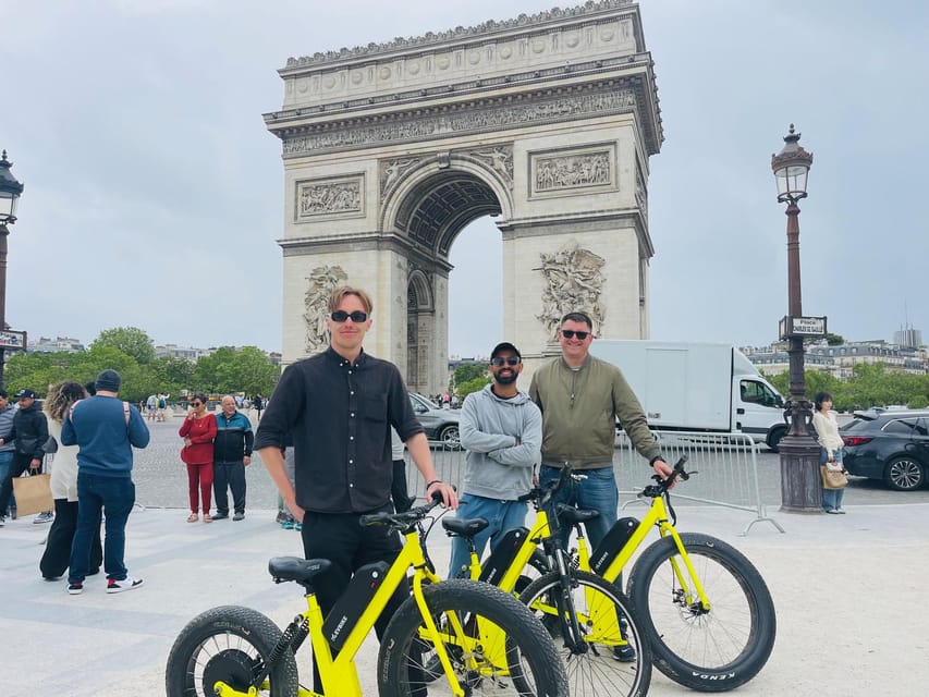 Paris City Highlights E-Bike Guided Tour - Guided Tour With Stories