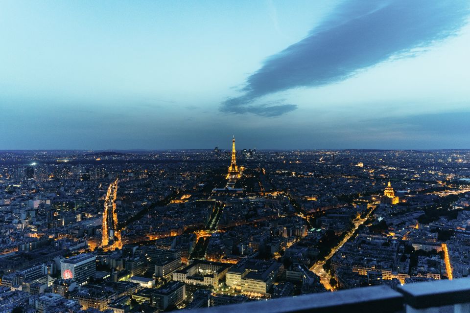 Paris: Montparnasse Tower Observation Deck Entry Ticket - Panoramic Views of Paris