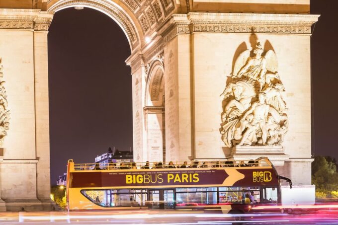 Paris: Sightseeing Night Tour by Open-Top Bus - Frequently Asked Questions