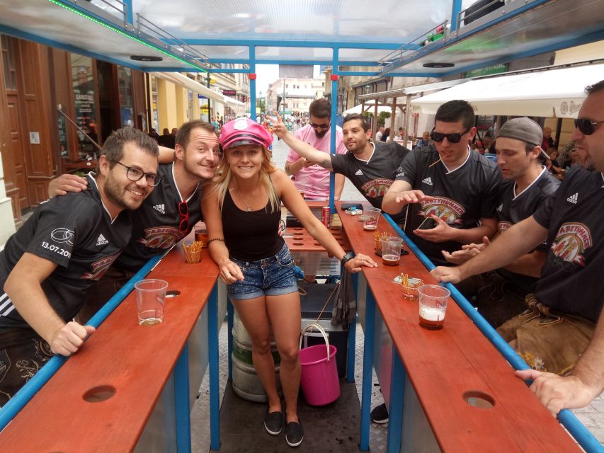 Pilsen: 1.5-Hour Beer Bike With Unlimited Beer - After-Party Celebration