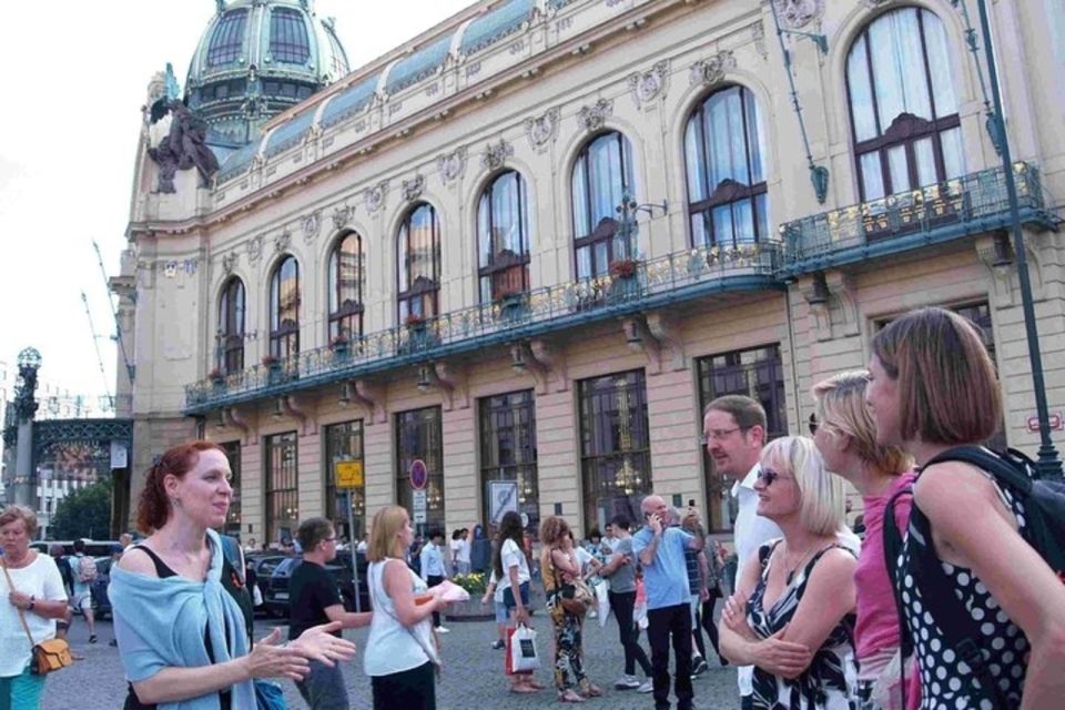 Prague Art Nouveau and Cubism Walking Tour - Guided Experience