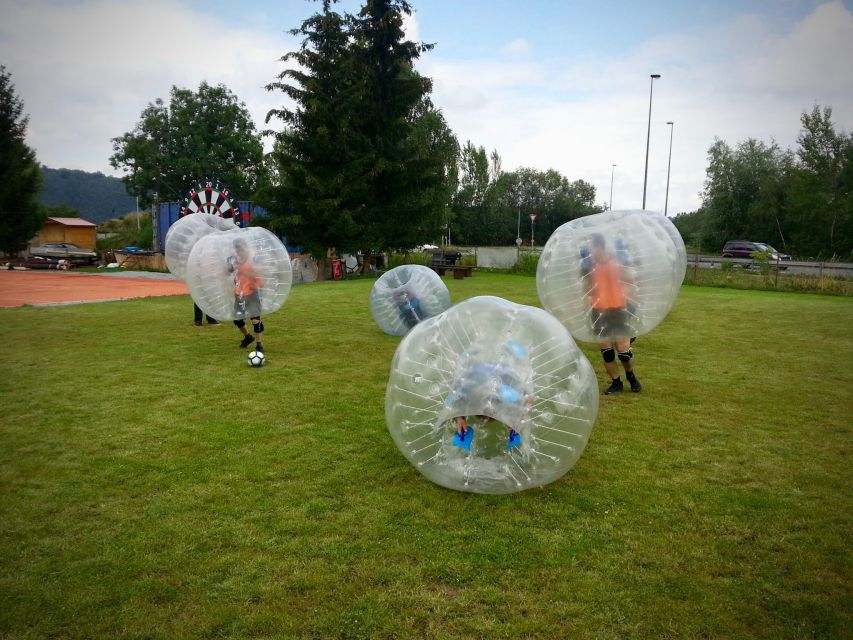 Prague: Bubble Football and Archery Combo Experience - Equipment and Gear