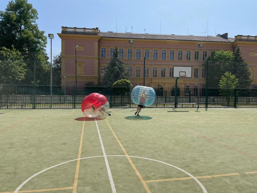 Prague: Bubbles Football in City Centre of Prague - Availability and Booking