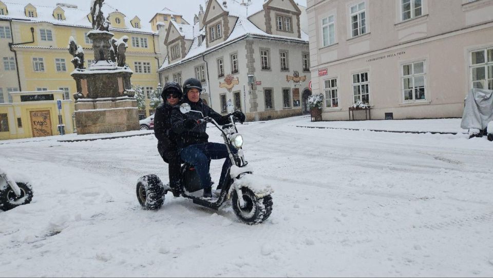 Prague: Private 2-Hour Trike Live Guided Tour - Safety and Accessibility