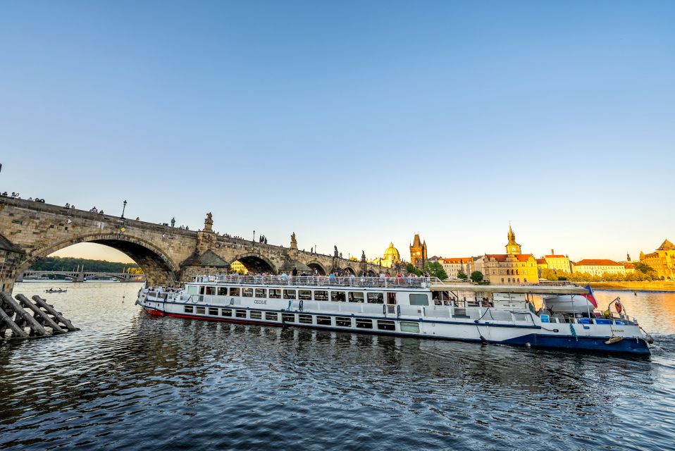 Prague: Vltava River Night Cruise With Buffet - Starting Times and Availability