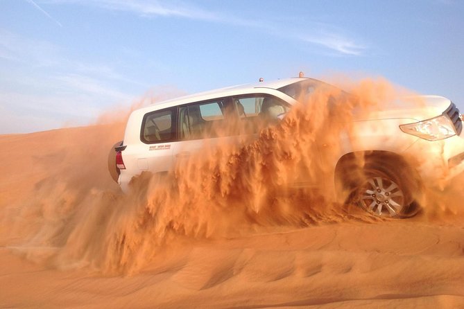 Premium 4x4 Dubai Desert Safari With BBQ Dinner - Dune-Bashing Adventure