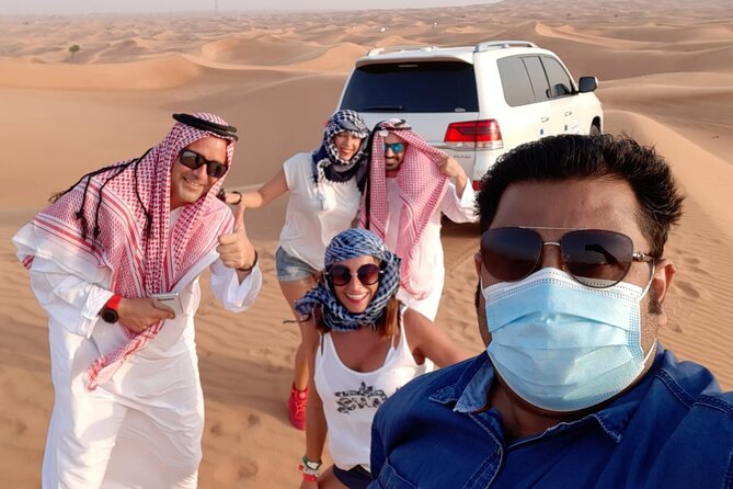 Premium Red Dune Safari, Sandboarding, Camel Ride, 5* BBQ Dinner - Culinary Delights of the BBQ