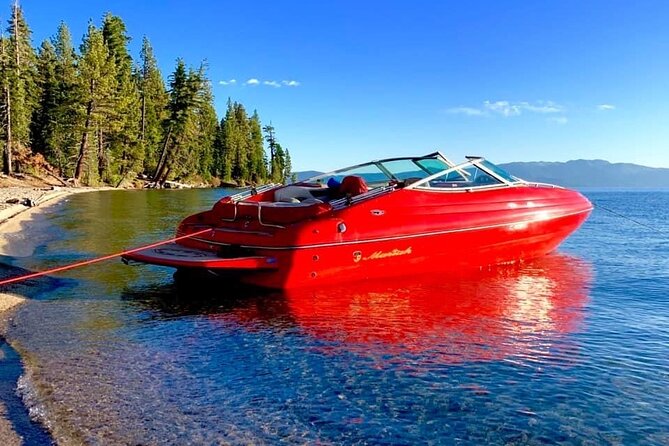 Private Boat Charter Emerald Bay in the Grateful Red - Suitability and Accessibility