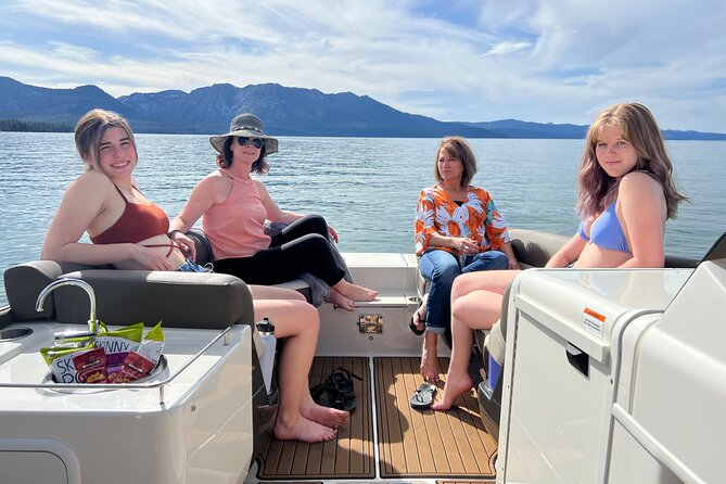 Private Boat Tours of Lake Tahoe for up to Six Guests. - Accessibility Information