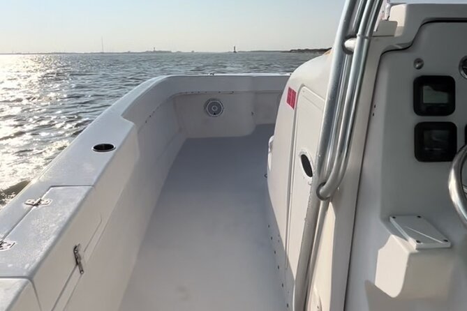 Private Dolphin Watch and Sunset Boat Tour Port Aransas Texas - Capturing the Sunset Moment