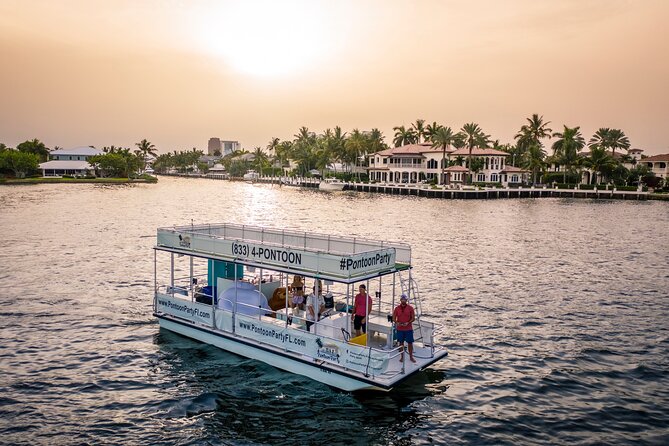 Private Double Deck Pontoon Party Cruise in Fort Lauderdale - Ideal Group Size