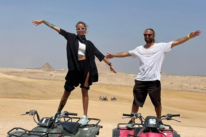 Private Guided Tour Giza Pyramids,Atv Bike,Camel Ride & Lunch - ATV/4WD Adventure