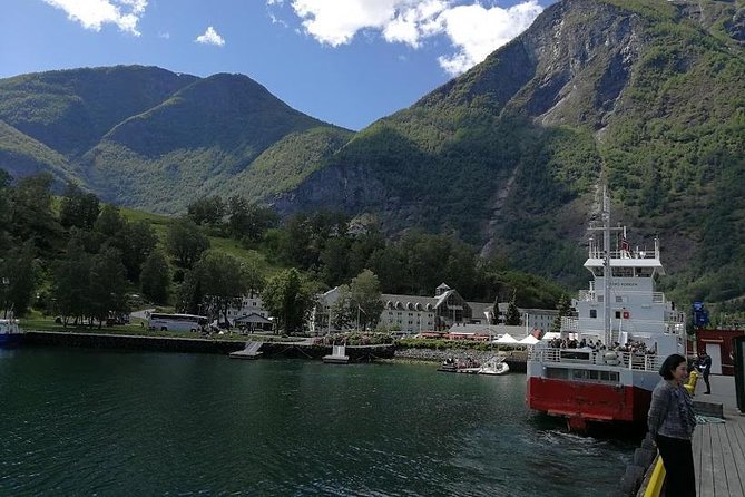 Private Guided Tour - Premium Nærøyfjord Cruise and Flåm Railway - Marveling at Tvindefossen