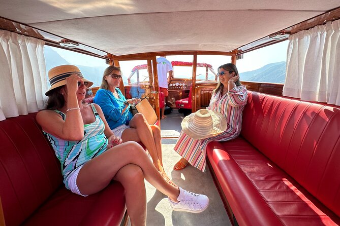 Private Tour With Classic Wooden Boat on Lake Como - Boat Description