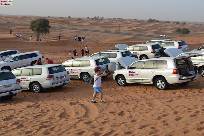 Red Dune Evening Desert Safari With BBQ Dinner and Camel Ride - Desert Camp Entertainment