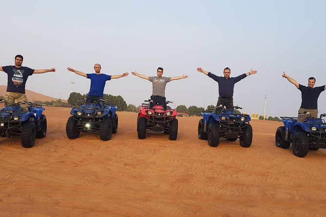 Red Dunes Desert Safari With Buffet Dinner and Sand Boarding - Upgrade to All-Terrain Vehicle Drive
