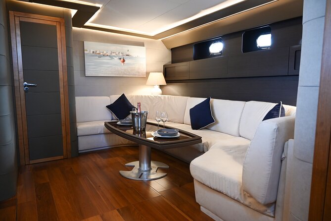 Relaxing Day on Board a Super Yacht for up to 35 People - Inclusions and Costs