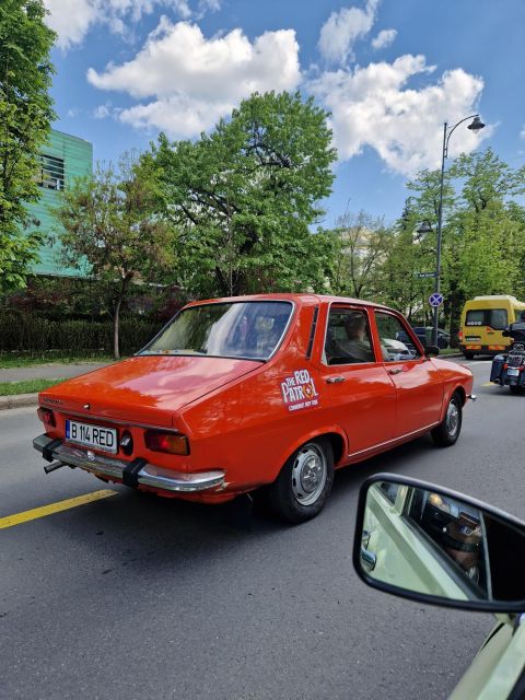 Romanian Vintage Car Driving Tour of Bucharest - 90min - Inclusions of the Tour