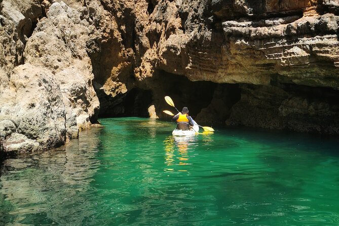 Sagres: Praia Da Ingrina Caves Guided Kayaking Tour - Cancellation Policy