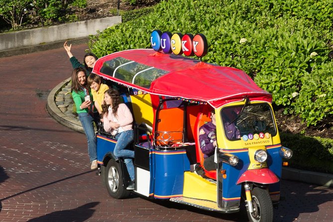 San Francisco Private 2 or 3 Hour City Tuk Tuk Tour W/ Fun Guide - Customer Reviews